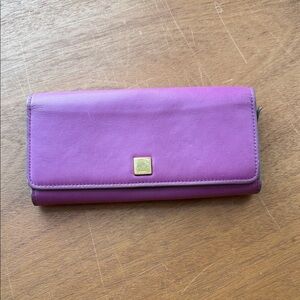 Vintage Lodi’s Pink Leather Women's Clutch